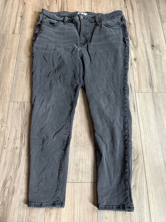 Madewell Denim - Madewell Roadtripper Women's Charcoal Gray Stretch Skinny Jeans Sz 34p